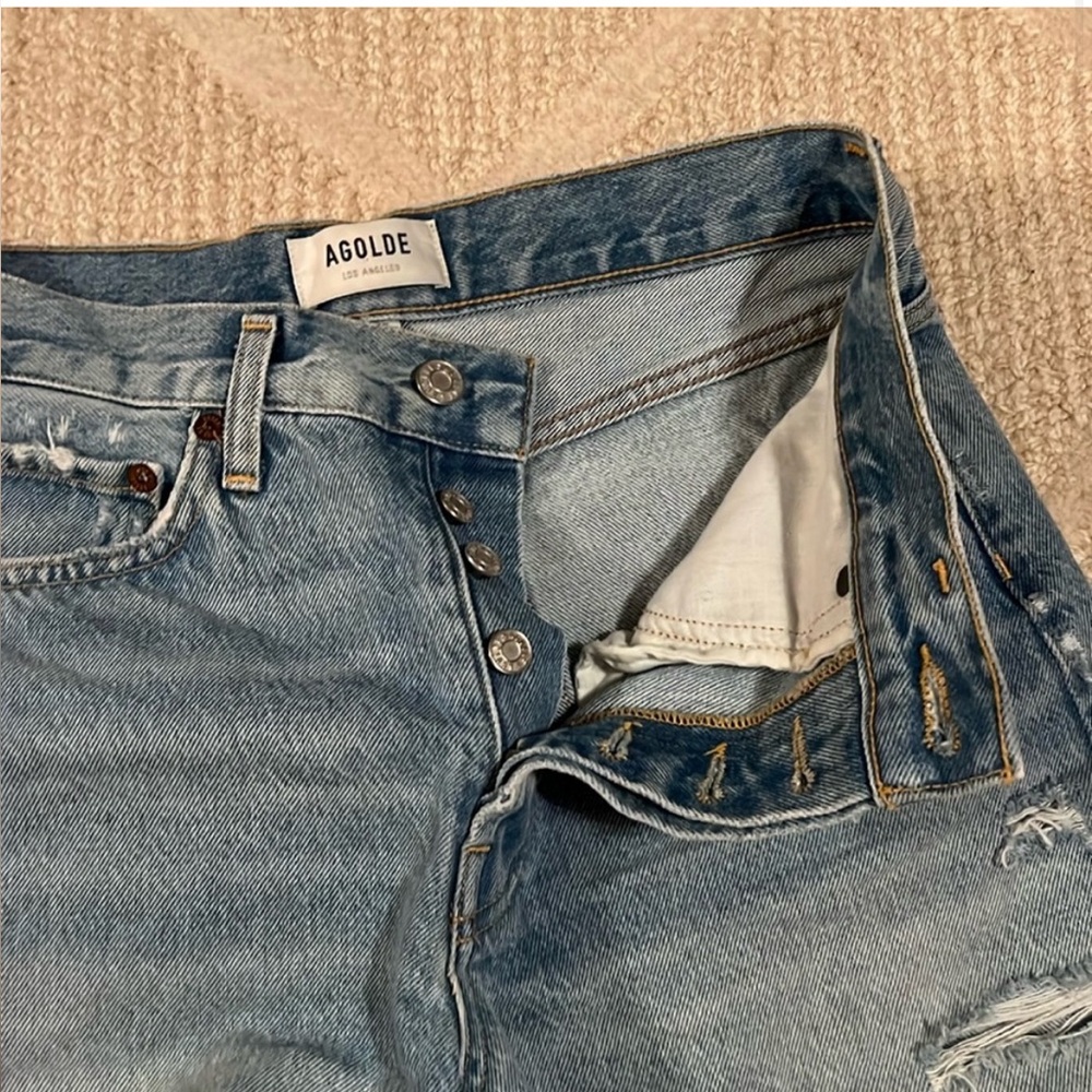 NWOT Agolde Parker Shorts - Picture 2 of 5